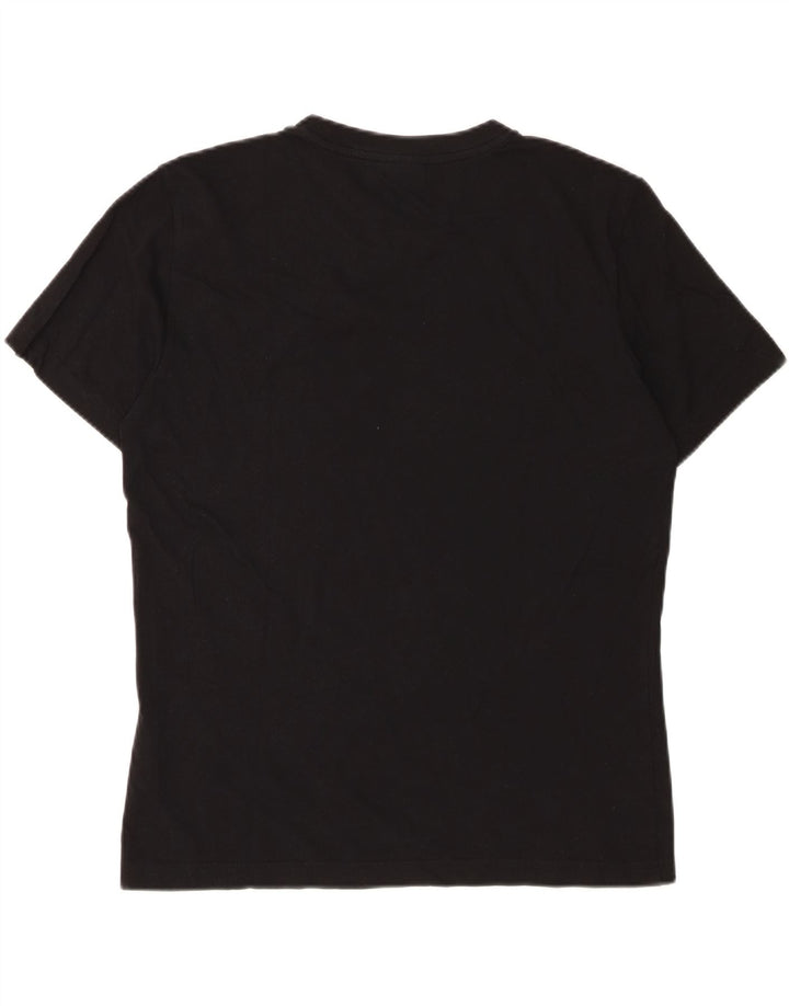 Calvin Klein Herre T-Shirt Top Stor Sort Bomuld