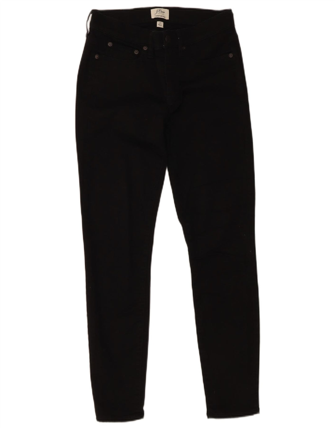J. Crew Dametandstikker Skinny Jeans W27 L27 Sort