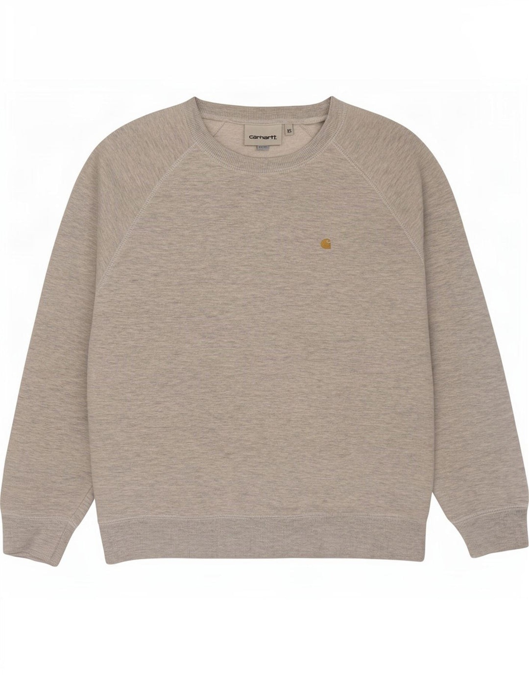 Carhartt Dame Oversized Sweatshirt Jumper UK 6 XS Grå Bomuld