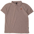 Ellesse Dame Polo Shirt UK 16 Stor Grå Bomuld