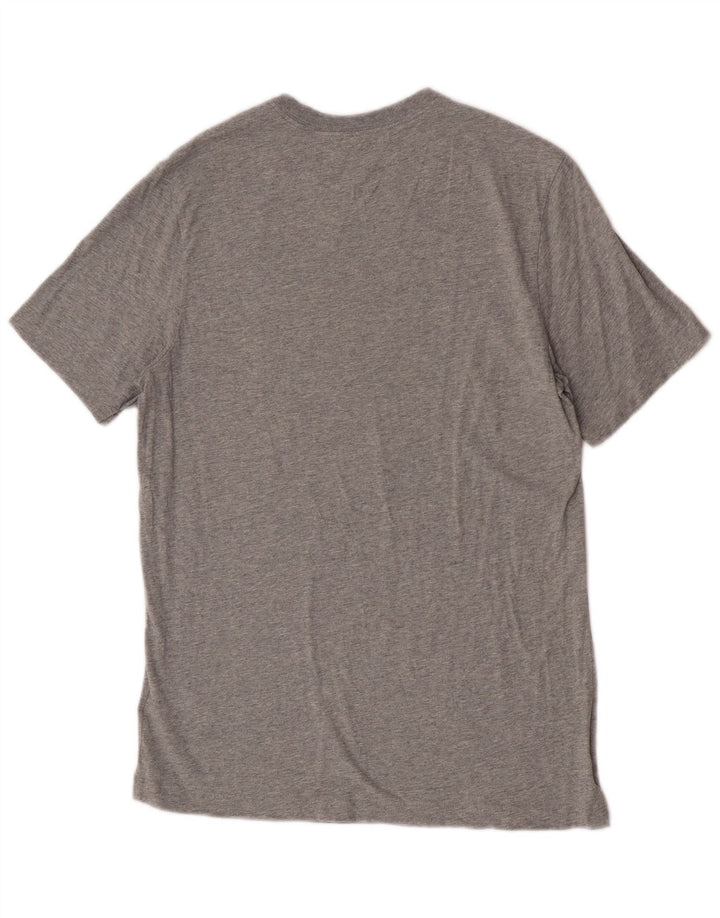 Nike T-shirt top mellem grå bomuld til mænd