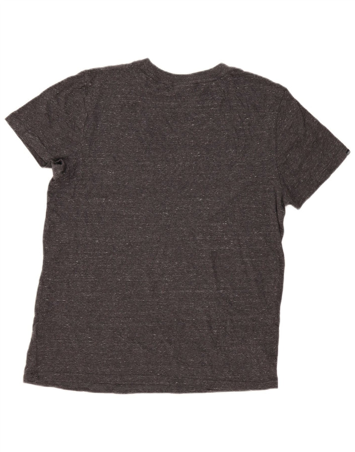 Superdry Herre T-shirt Top XL Grå Flecked Bomuld