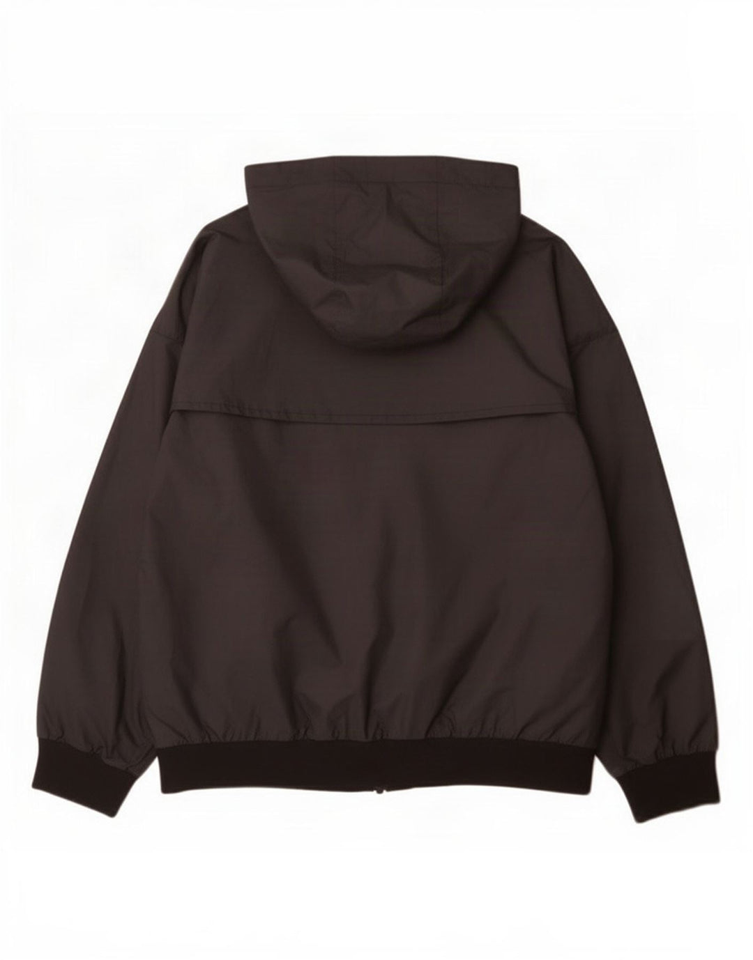 Nike Regnjakke med hætte til drenge 10-11 år Medium Sort Polyester