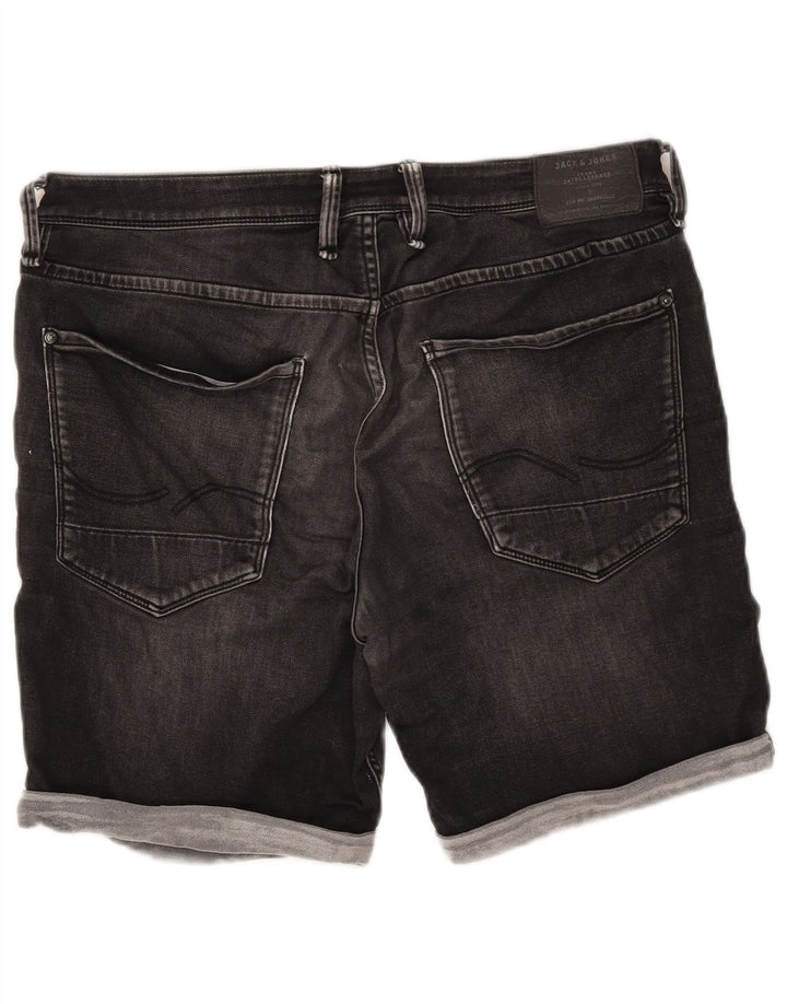 Jack & Jones Herre Regular Fit denimshorts XL W38 Grå bomuld