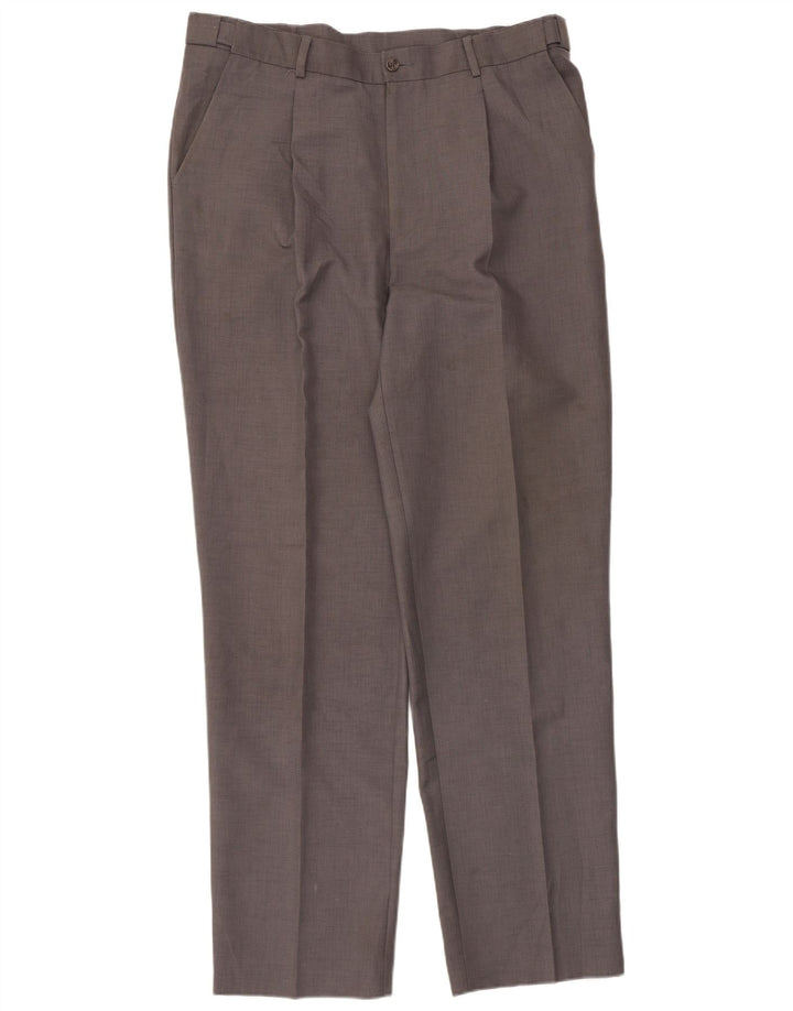 Farah Herre Pegged Chino Bukser W38 L33 Grå Polyester