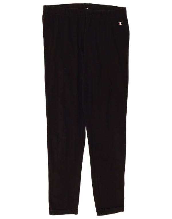 Champion Womens Leggings UK 18 XL Sort