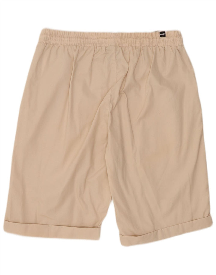 PUMA Sportshorts til mænd store beige bomuld