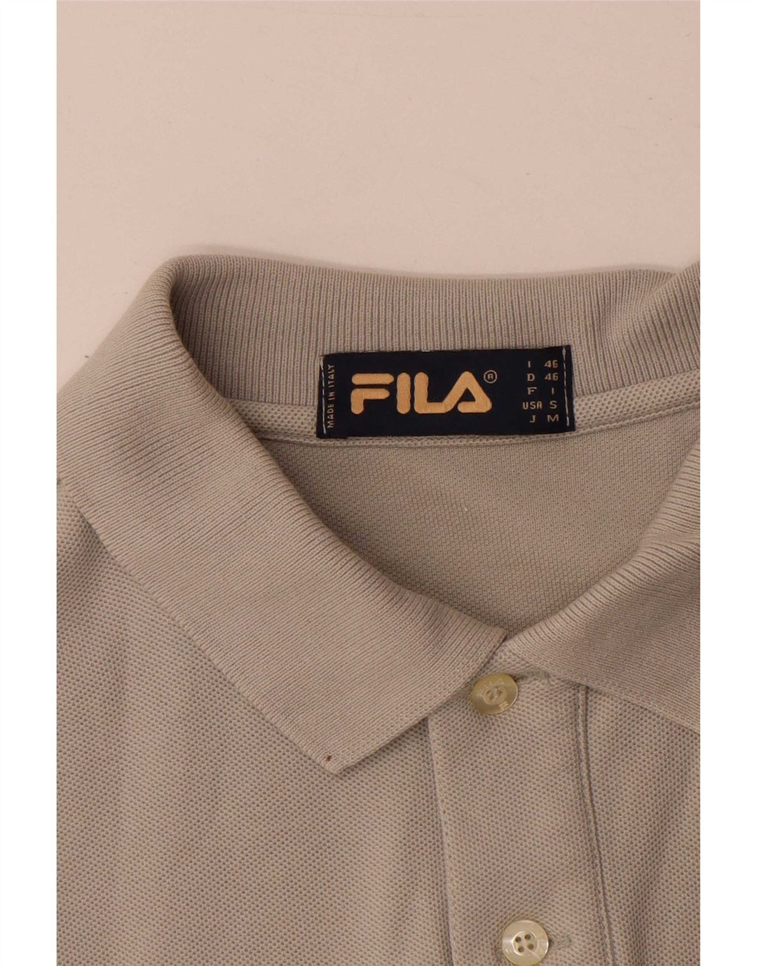 Fila Polo Shirt til mænd IT 46 Lille Grå