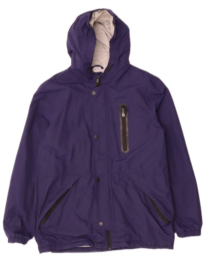Marks & Spencer Boys Windbreaker-jakke med hætte 14-15 år marineblå