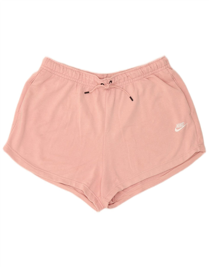 NIKE sportsshorts til kvinder UK 18 XL Pink Bomuld