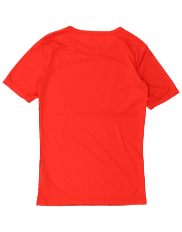 Puma Herre T-Shirt Top Lille Rød Geometrisk