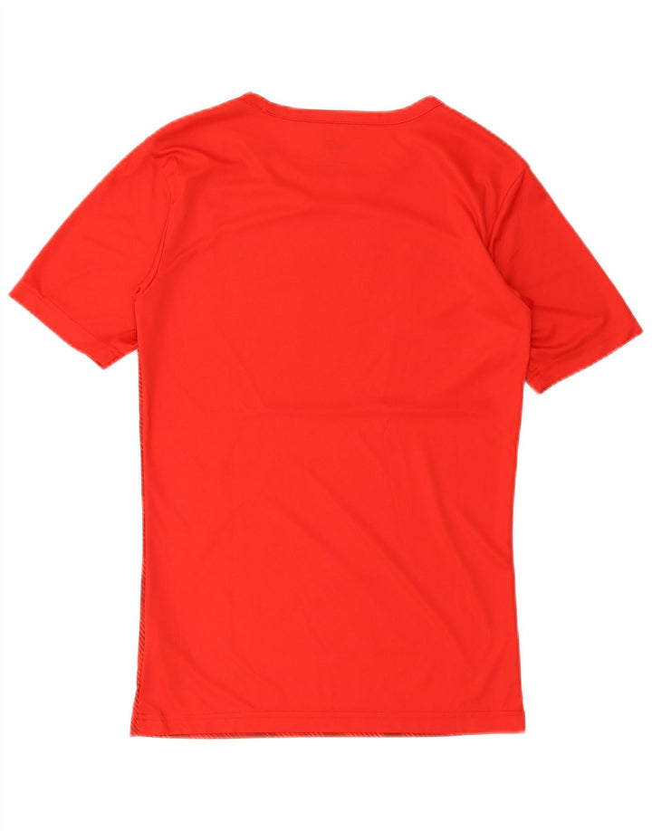 Puma Herre T-Shirt Top Lille Rød Geometrisk