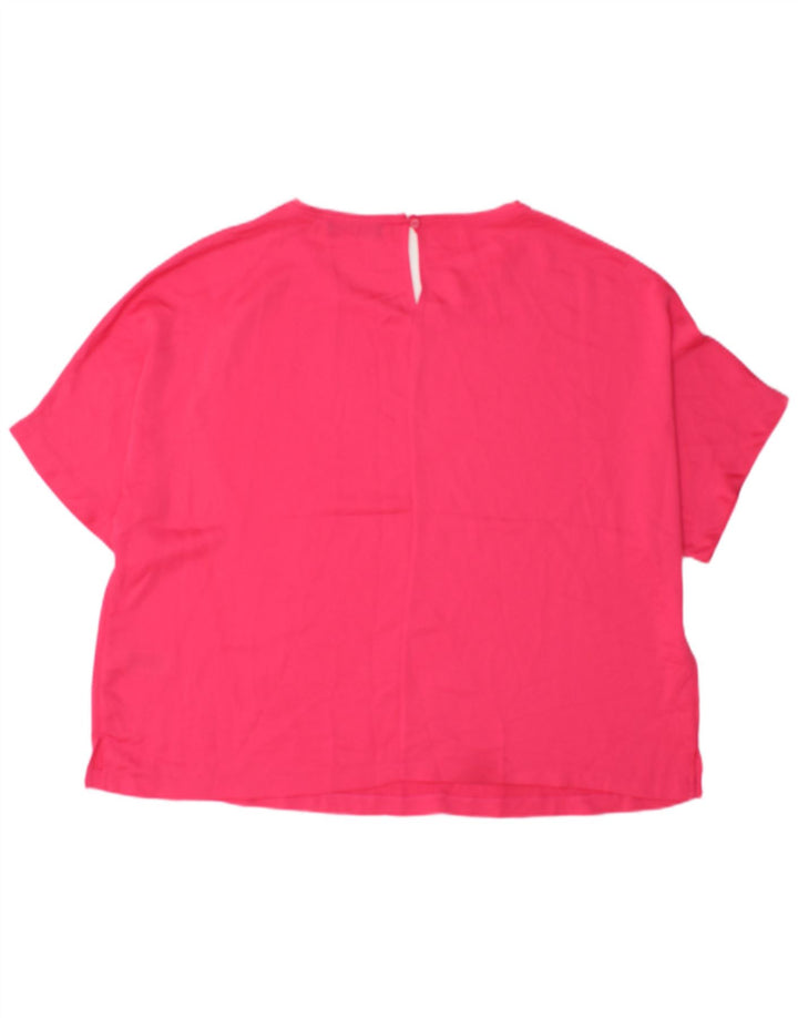 Marks & Spencer Damebluse Top UK 20 2XL Pink Polyester
