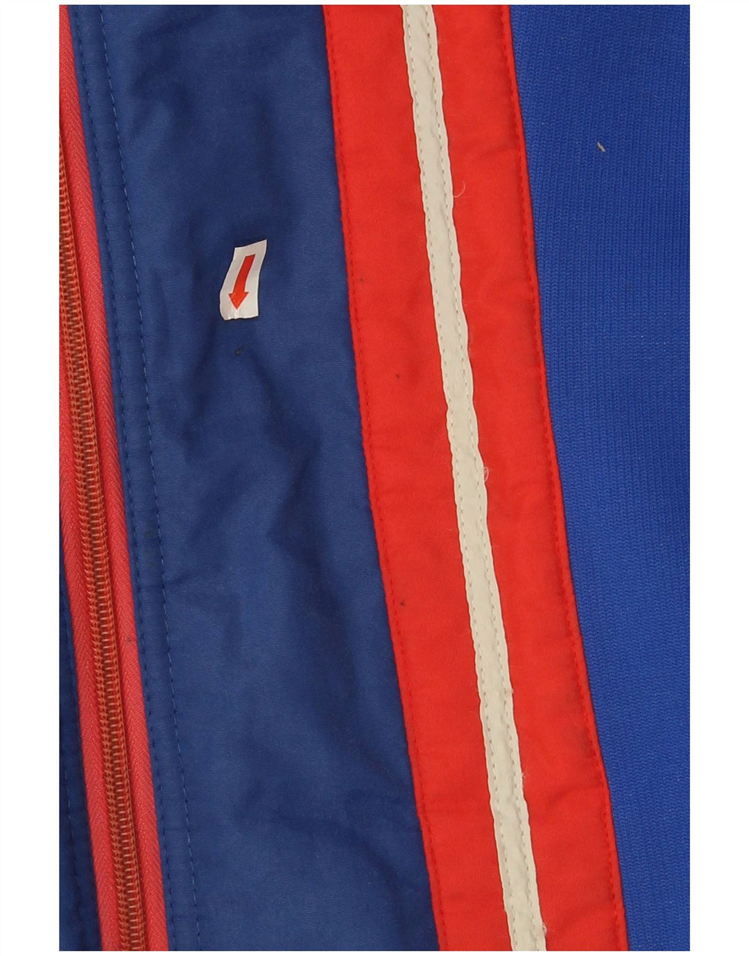Impidimpi Herre Windbreaker Jacket UK 36 Lille blå stribet polyamid