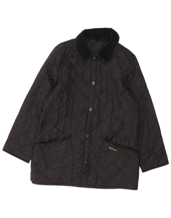 Barbour Quiltet jakke til kvinder UK 18 XL Sort polyamid