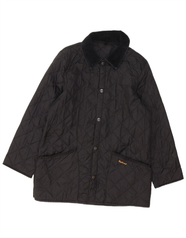 Barbour Quiltet jakke til kvinder UK 18 XL Sort polyamid