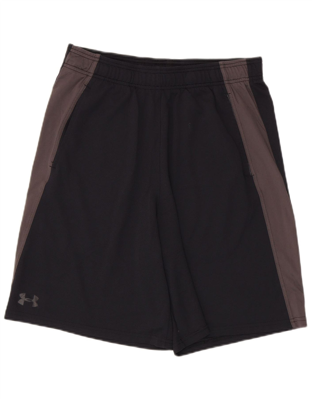 UNDER ARMOUR Sportsshorts til mænd Large Black Colourblock