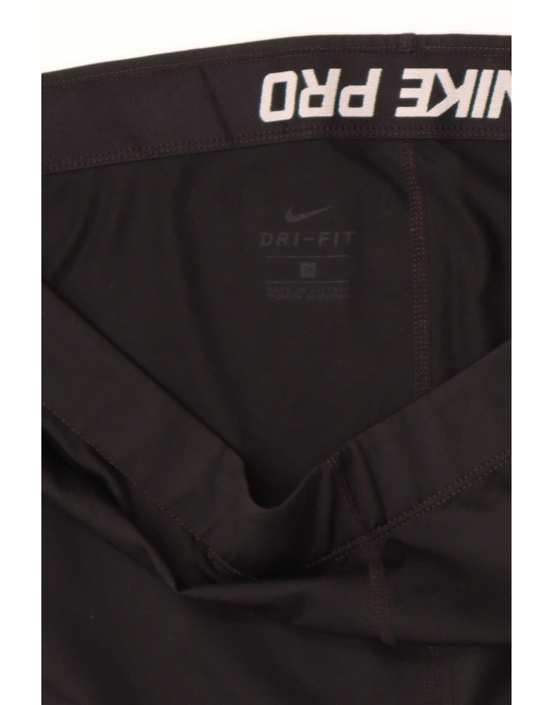 Nike Dame Dri Fit Grafiske Leggings UK 20 2XL Sort