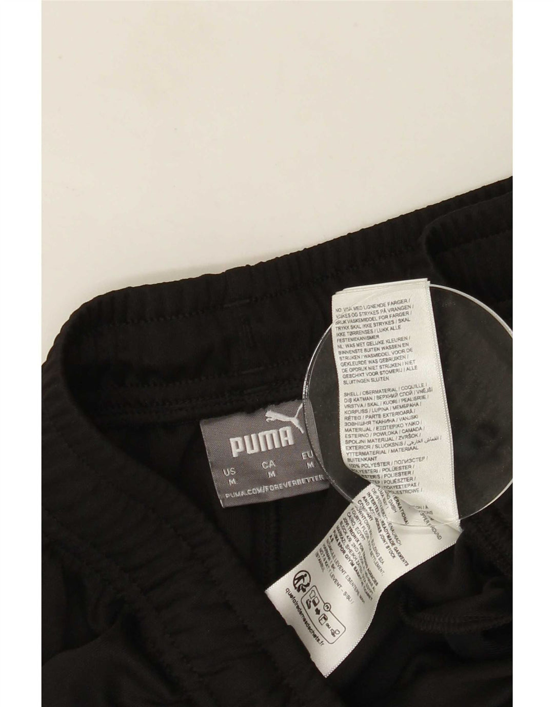 Puma Herre træningsdragt Bukser Medium Sort Colourblock Polyester