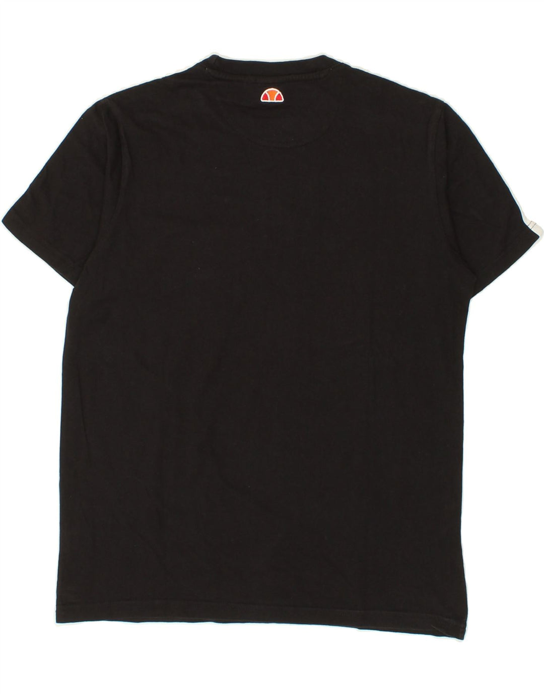 ELLESSE Mens Graphic T-Shirt Top Medium Black Cotton Vintage Ellesse and Second-Hand Ellesse from Messina Hembry 