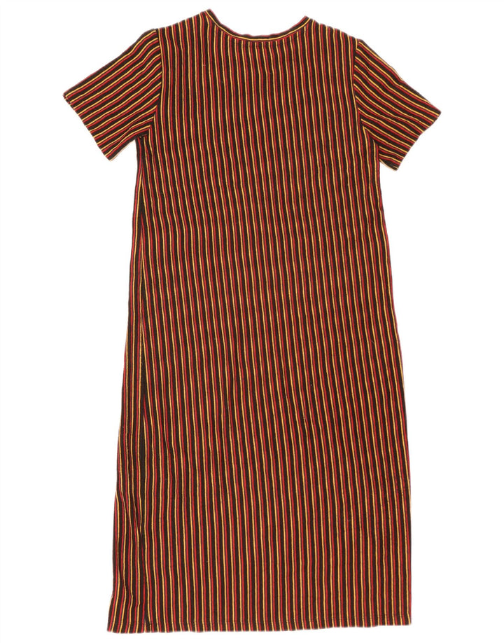 Zara Womens Shift Dress UK 10 Small Multicolored Striped