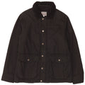 Fat Face Herre vokset bomuldsjakke UK 40 Large Black