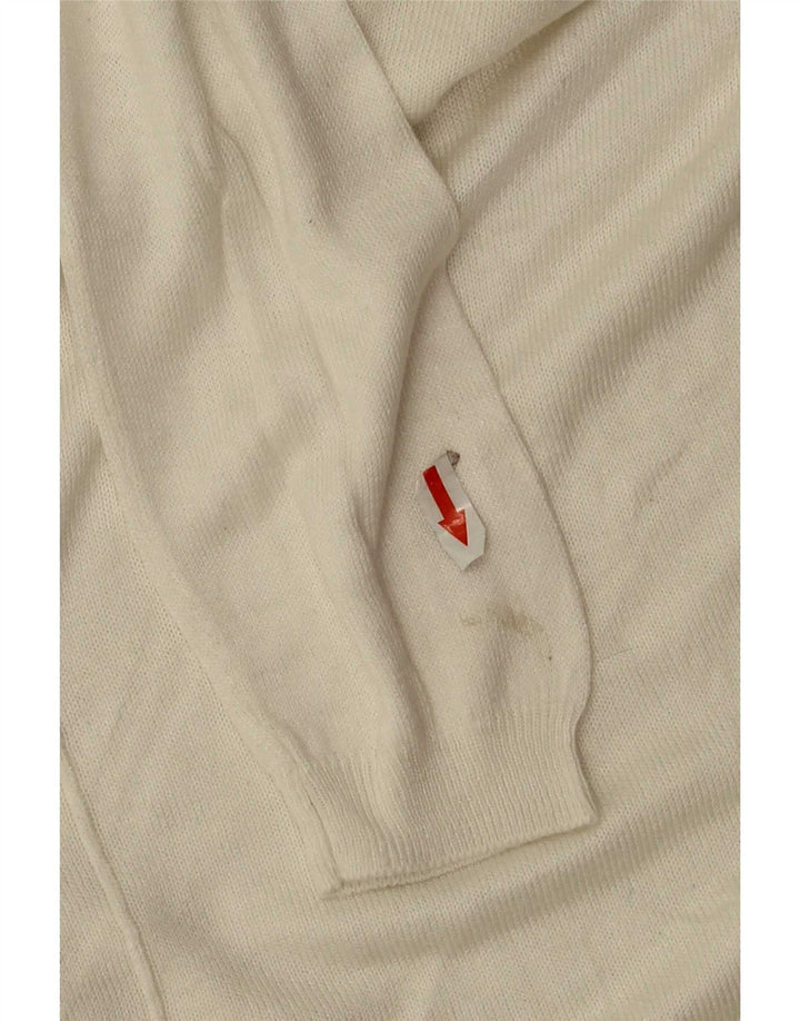Marks & Spencer Dame Oversized Crew Neck sweater UK 10 Small White