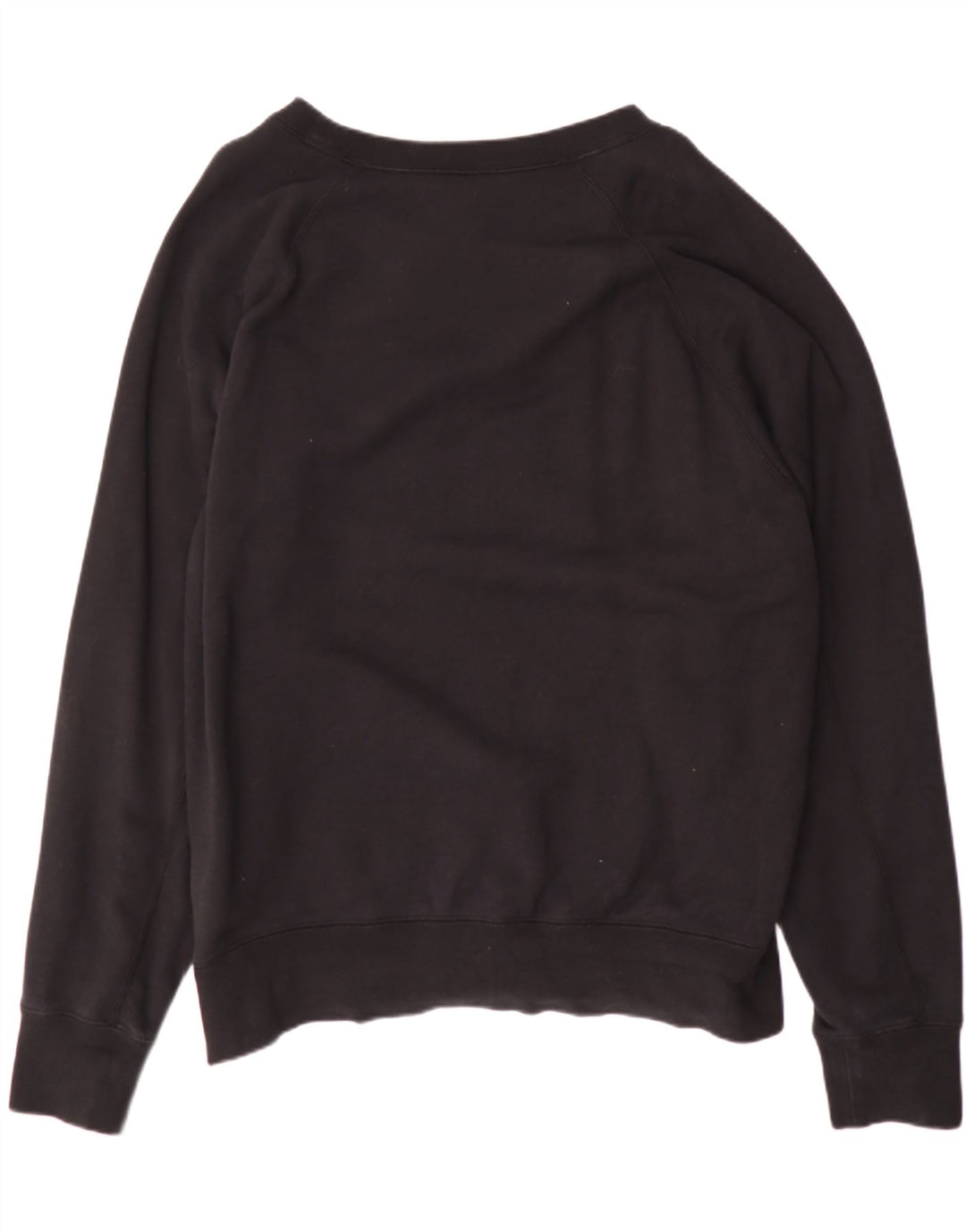 NIKE Mens Graphic Sweatshirt Jumper Large Black Cotton