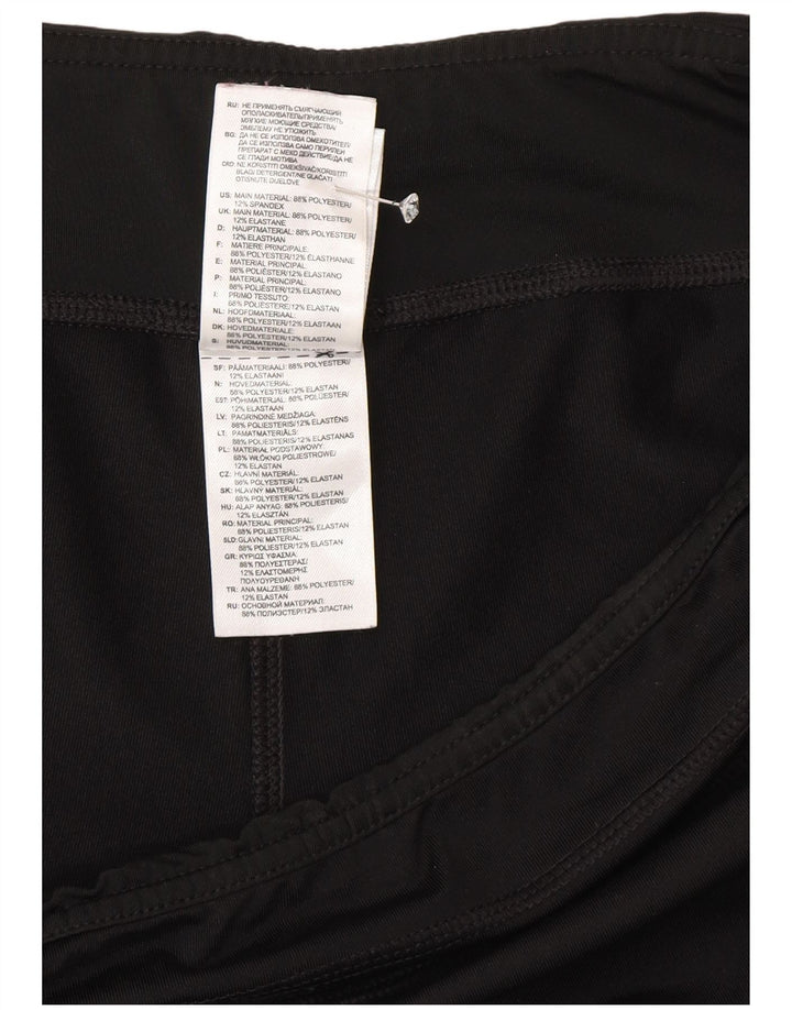 Adidas Womens Climalite træningsdragt bukser UK 16/18 Large Black Polyester