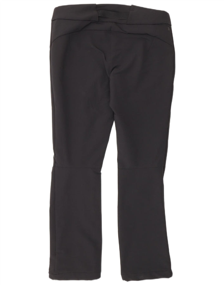 Decathlon Dame Bootcut Cargo Bukser Large W38 L31 Sort Polyester