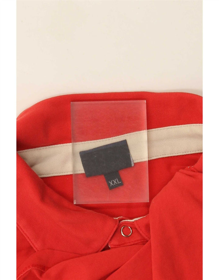 Trussardi herre poloshirt 2XL rød bomuld