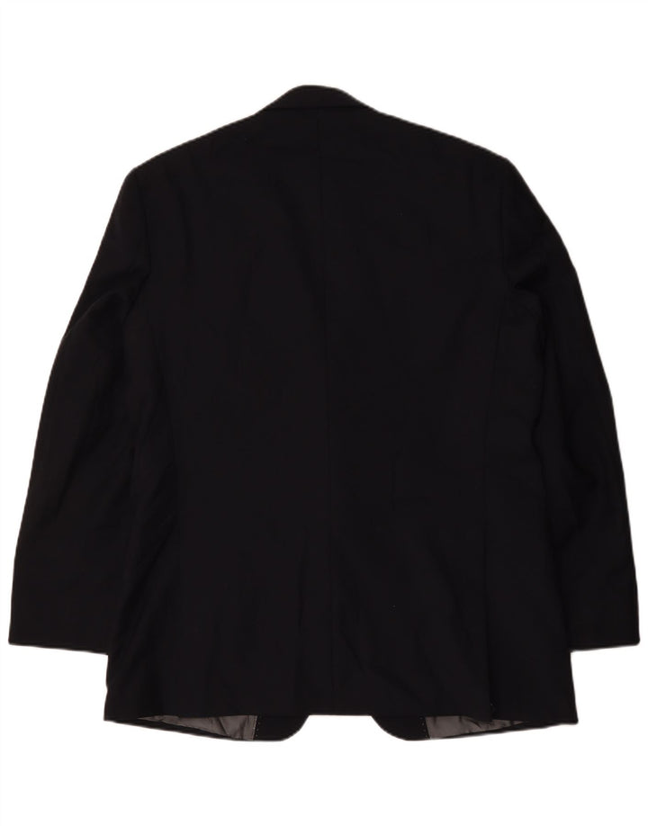 Pierre Cardin Herre 2-knaps blazerjakke UK 42 XL marineblå polyester