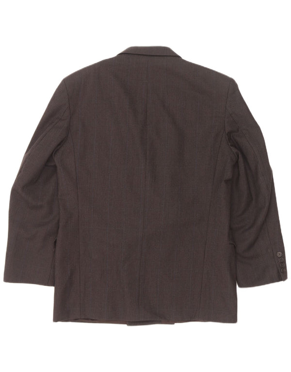 Marks & Spencer Herre Blazer Jacket UK 40 Medium Grey Pinstripe