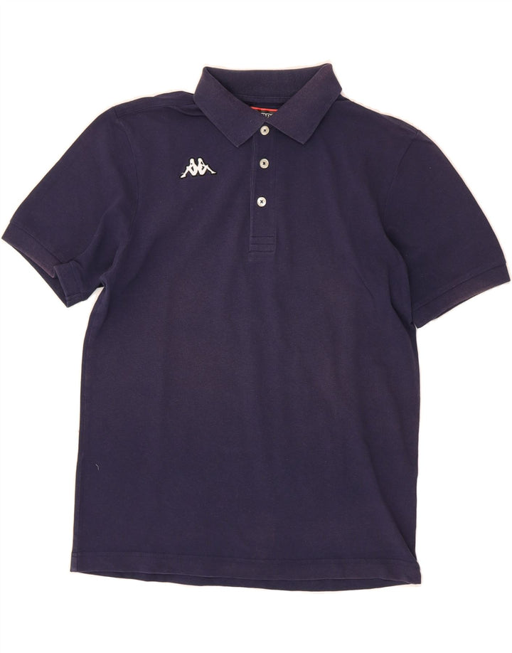 KAPPA Mens Polo Shirt Medium Navy Blue Vintage Kappa and Second-Hand Kappa from Messina Hembry 