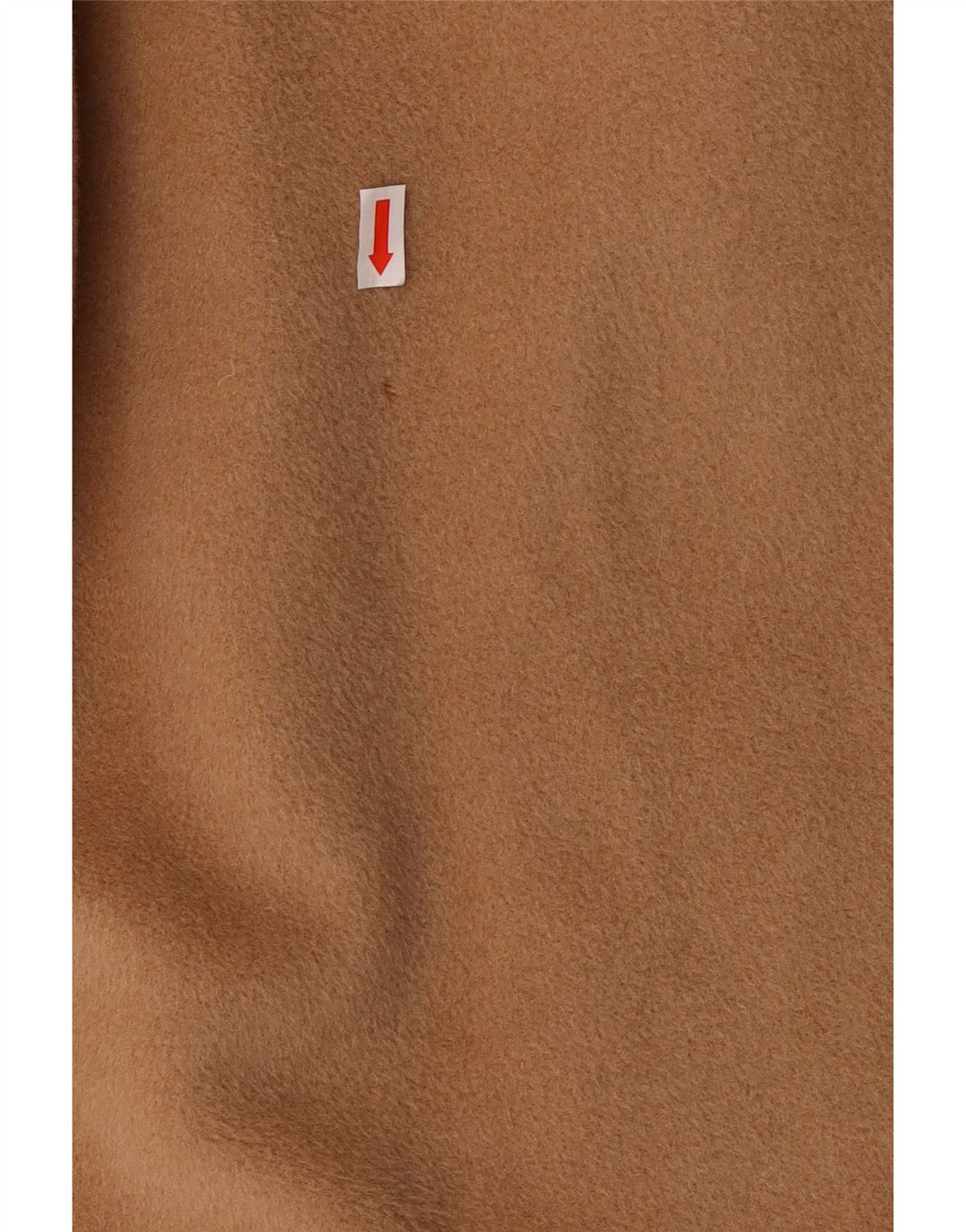 MARELLA Dame Dobbeltradet Frakke UK 12 Medium Beige Virgin Wool Classic