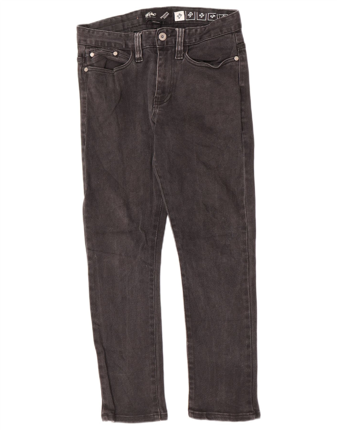 Mossimo Dame Slim Jeans W28 L26 Sort
