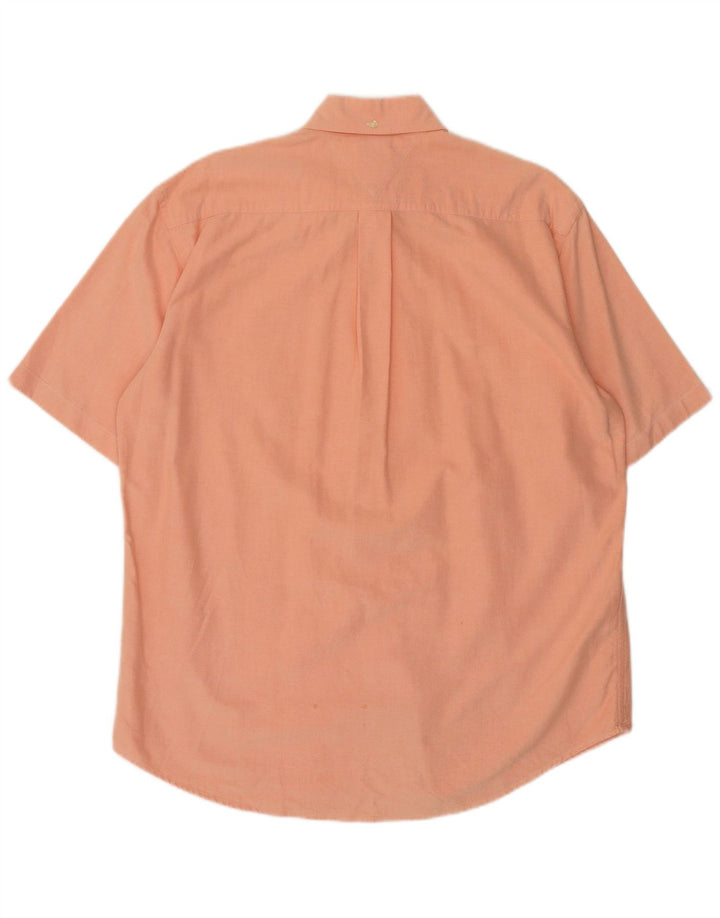 Tommy Hilfiger Kortærmet Herreskjorte Medium Orange