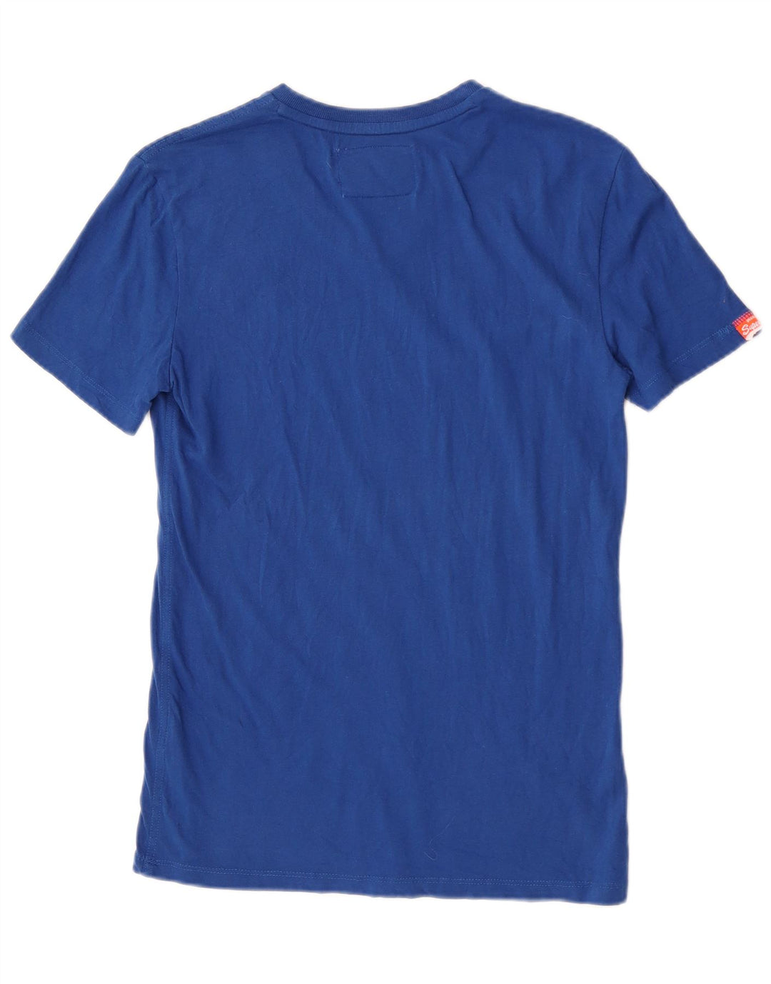 Superdry T-shirt top til mænd XS Blå bomuld
