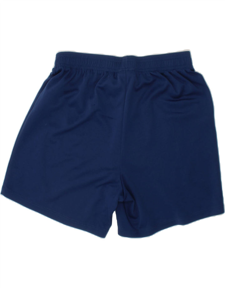 UMBRO Boys Sport Shorts 12-13 Years Large Blue Polyester Vintage Umbro and Second-Hand Umbro from Messina Hembry 