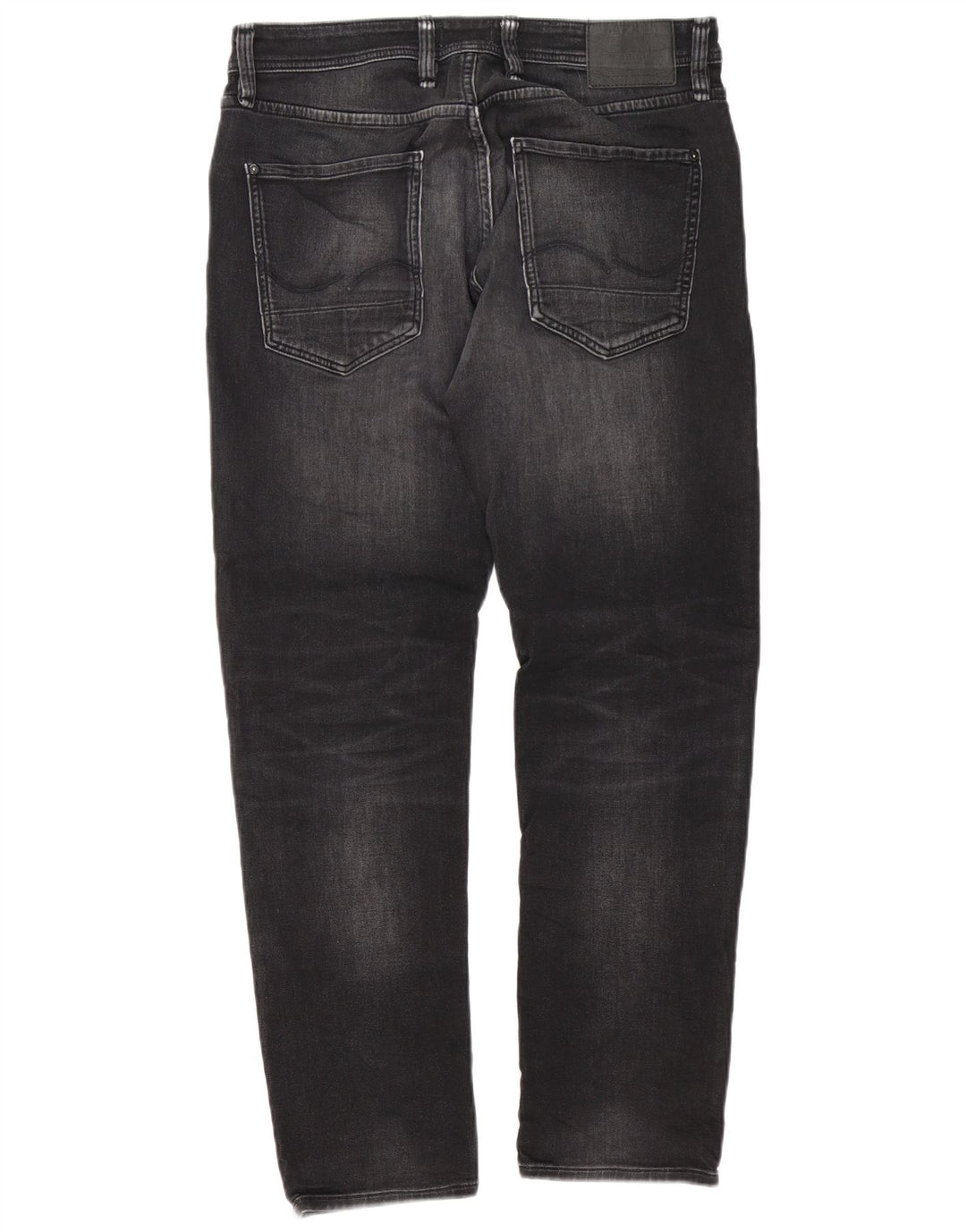 Jack & Jones Herre Mike Straight Jeans W34 L32 Grå Bomuld