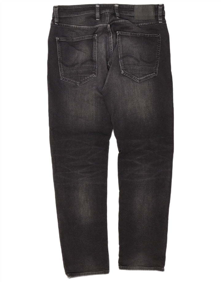 Jack & Jones Herre Mike Straight Jeans W34 L32 Grå Bomuld