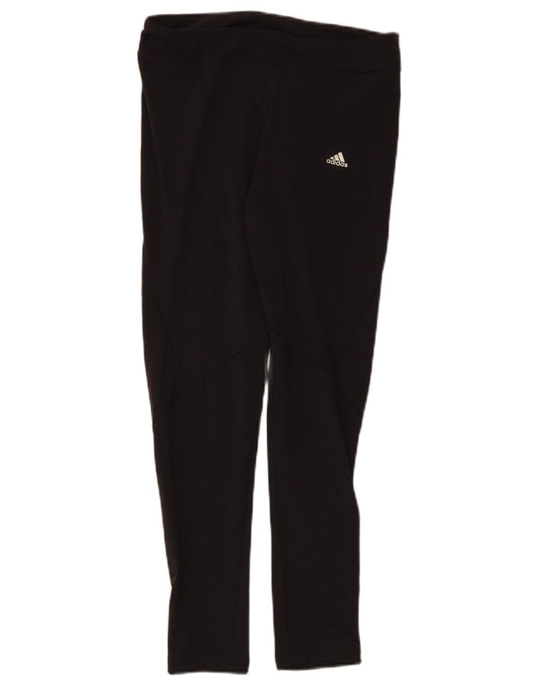 Adidas Womens Clima 365 Leggings UK 8/10 Small Black Polyester