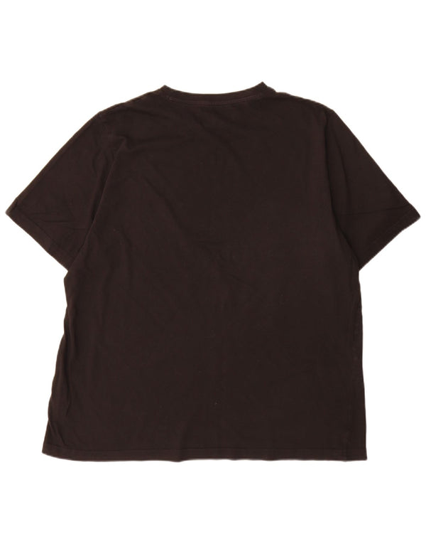 Puma Herre Grafisk T-Shirt Top XL Sort Bomuld