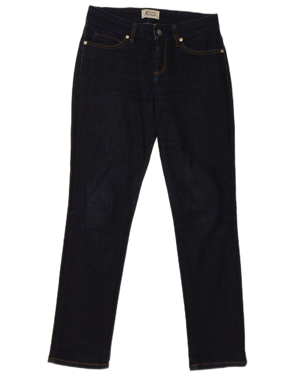 Guess By Marciano Womens Crop Slim Jeans W26 L29 Marineblå Bomuld