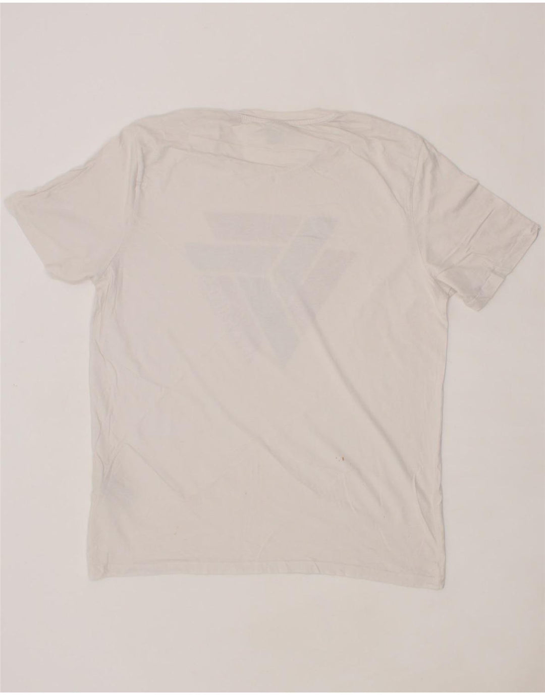 JACK & JONES Mens Graphic T-Shirt Top 2XL White Cotton Vintage Jack & Jones and Second-Hand Jack & Jones from Messina Hembry 