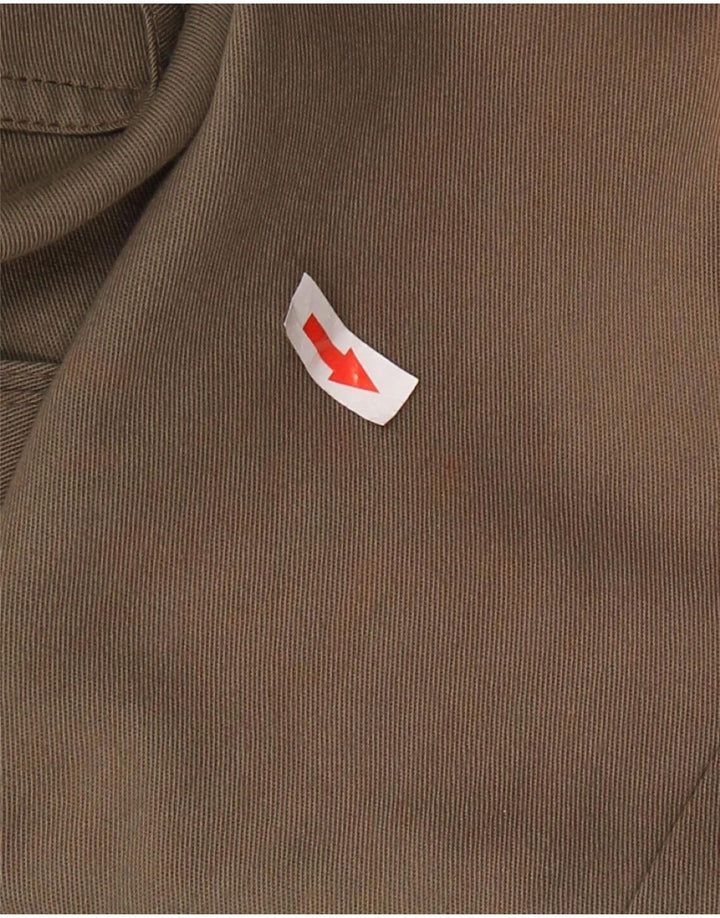 JONES NEW YORK Trench Coat til kvinder UK 14 Stor Khaki