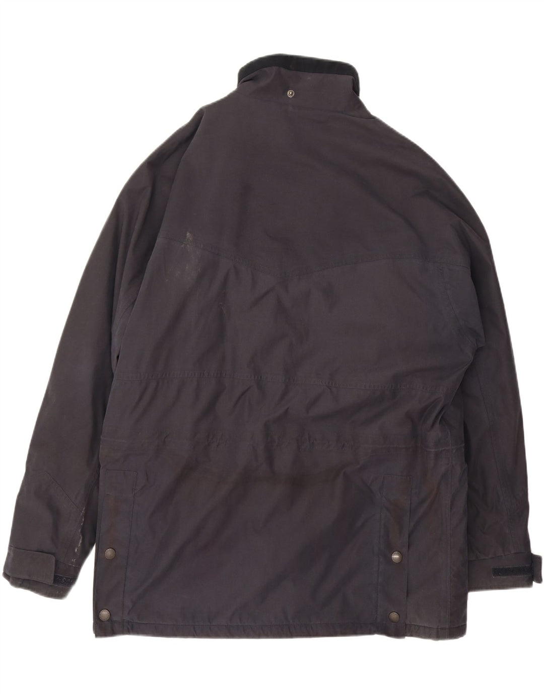 Barbour Herre vokset bomuldsjakke UK 42 XL Navy Blue