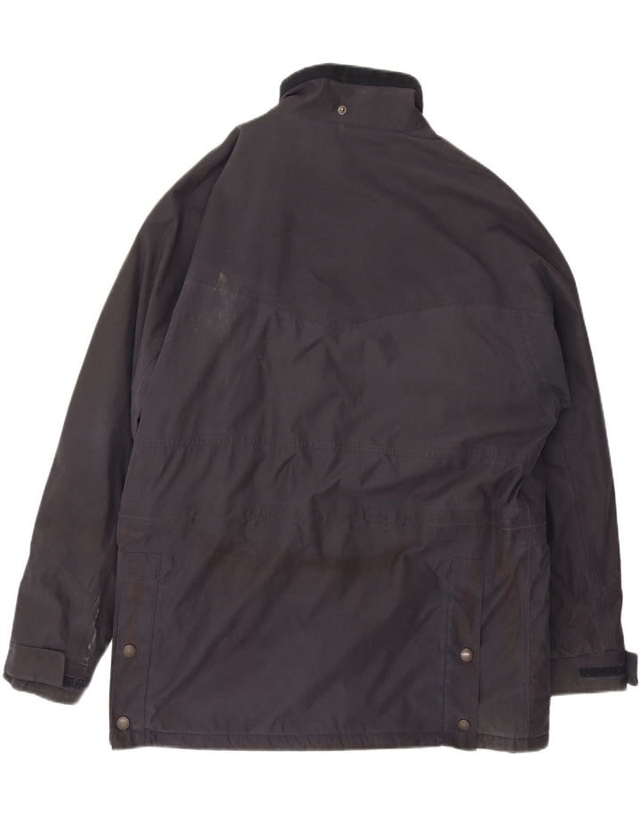 Barbour Herre vokset bomuldsjakke UK 42 XL Navy Blue