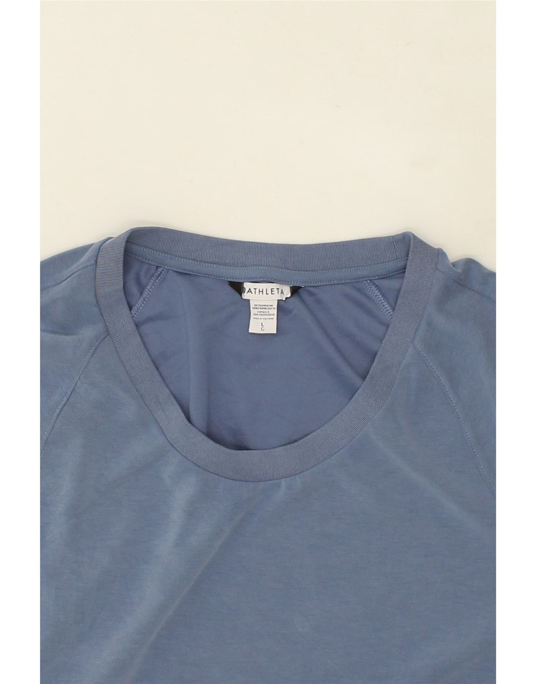 ATHLETA Womens Sweatshirt Jumper UK 16 Large Blue Polyacrylic Vintage Athleta and Second-Hand Athleta from Messina Hembry 