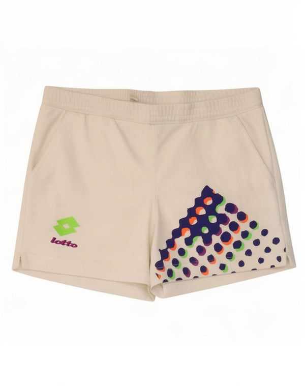Lotto Herre grafiske sportsshorts Medium hvid polyester